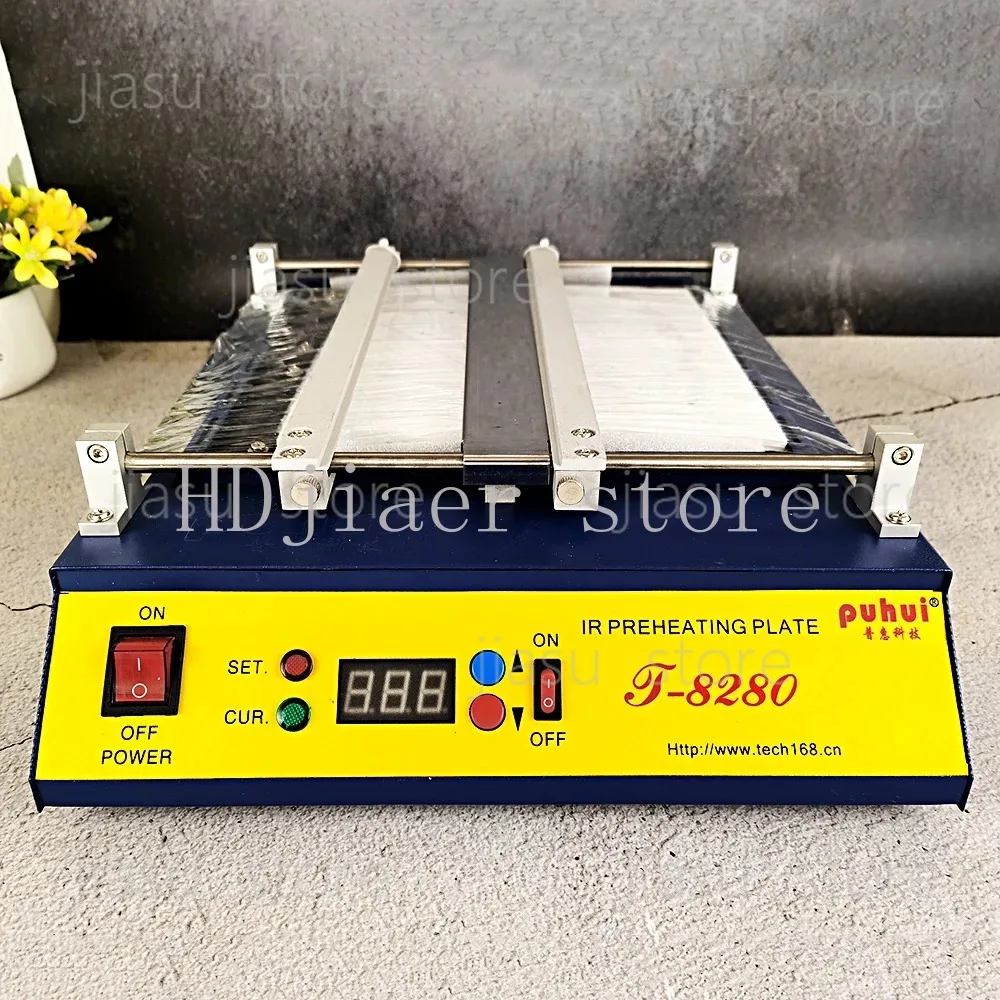 

IR Preheating Plate T-8280 PUHUI T8280 Preheat Oven T 8280 In frared Preheating Station FOR PCB SMD BGA