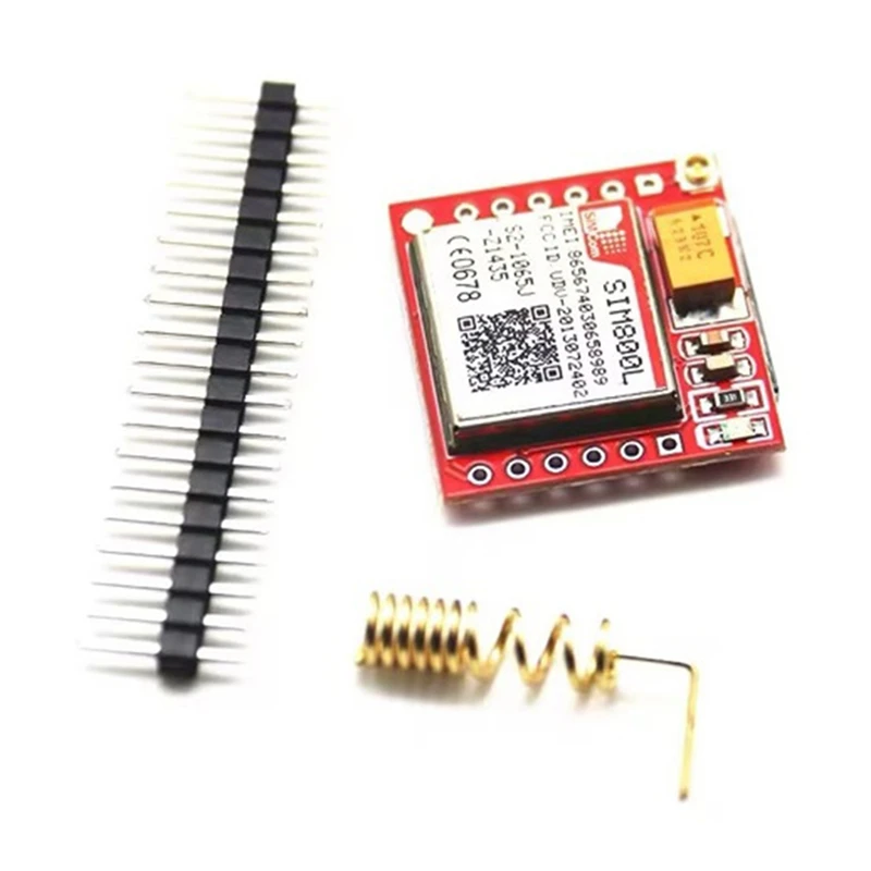 A53M New SIM800L GPRS GSM Module Core Quad-Band TTL Serial Port IPX Interface PCB Antenna Micro-SIM Card For Arduino Smart Phone