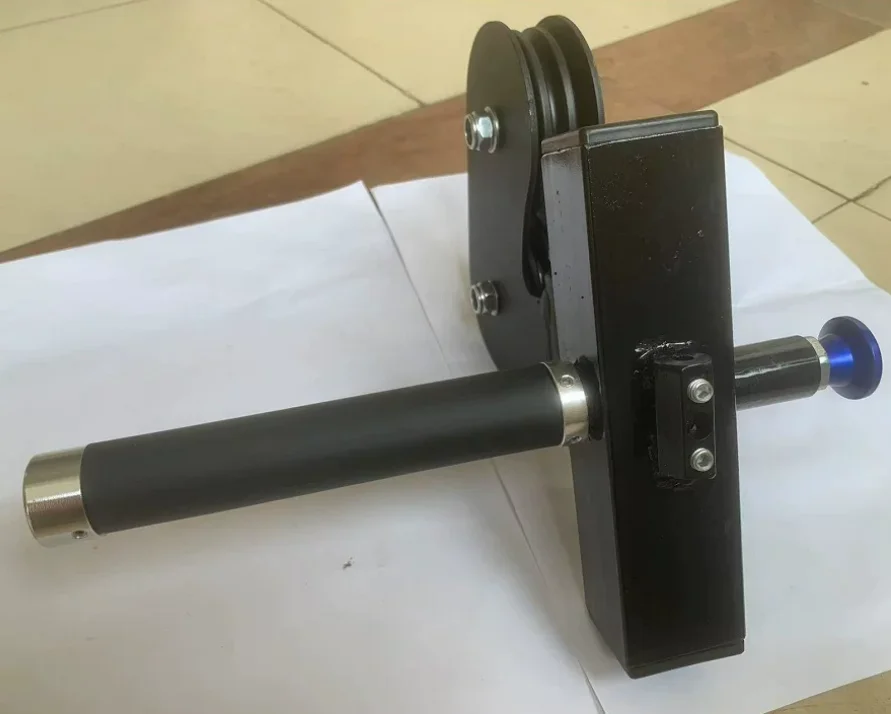 Cable Crossover Pulley Attachment with 8-Shape Adjuster Steel Handle