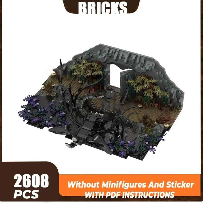 

Волшебные кольца, сцена из фильма, Moc, строительные блоки, наблюдатель в воде, модель, технология, кирпичи, сделай сам, сборка, игрушки, подарки для детей