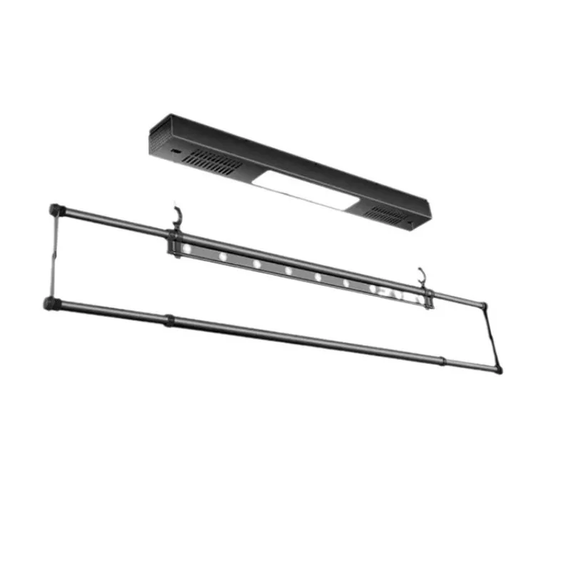 Voice voice-activated small apartment single-pole electric drying rack side-mounted household intelligent clothes drying machine