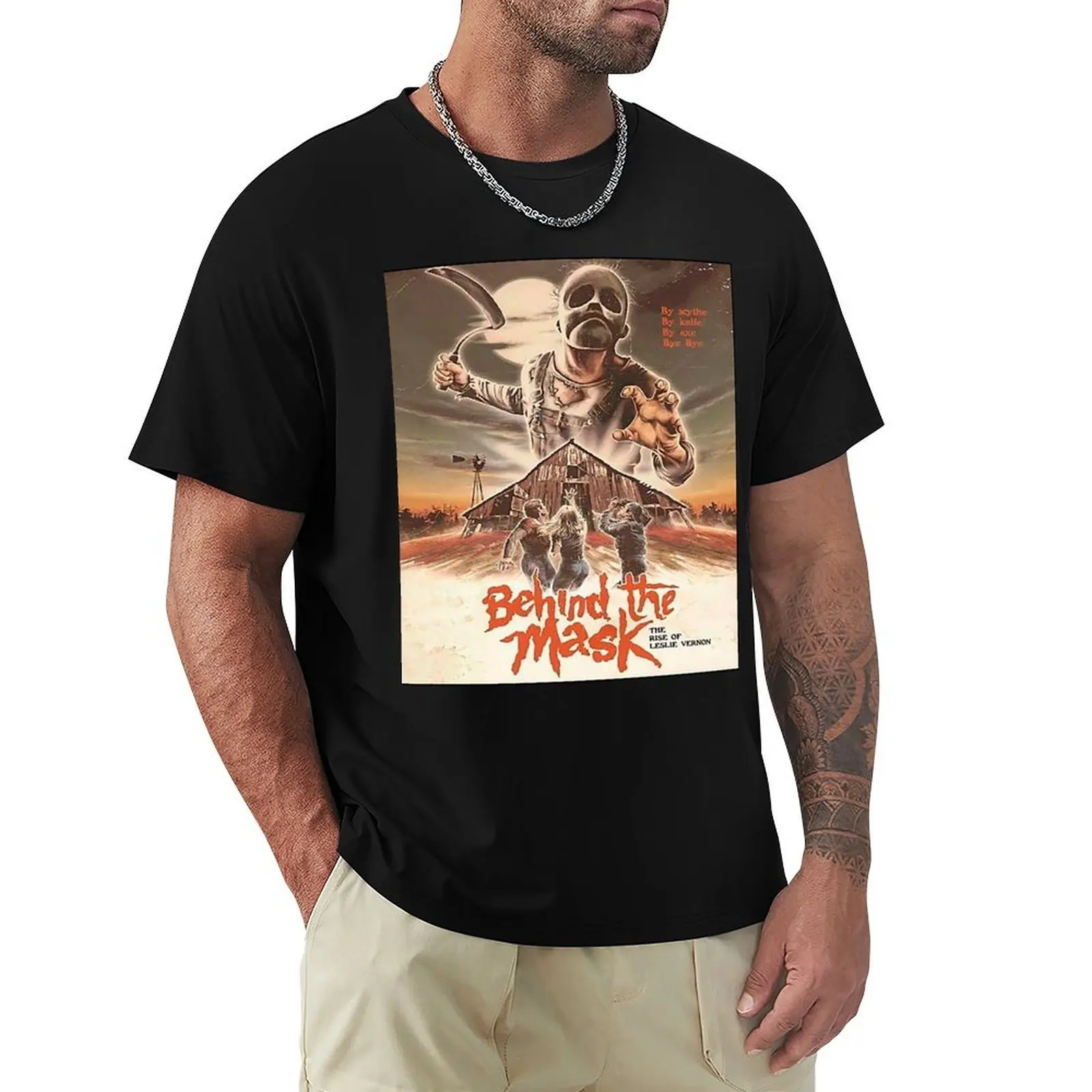 

Leslie Vernon rises - gifts T-Shirt T-Shirt summer clothes graphic shirts customizeds korean fashion shirts graphic tee men