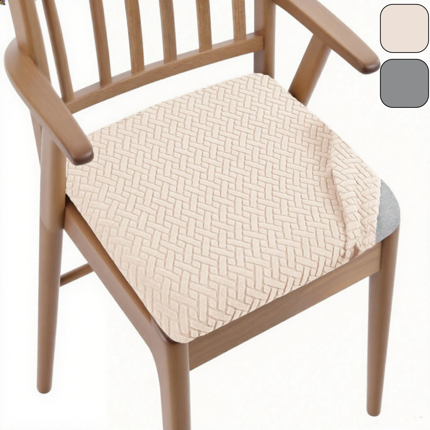 1/4/6pcs chair and table cushion covers, suitable for all seasons, applicable to dining rooms, living rooms and bedrooms