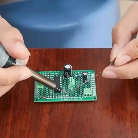 Universell PCB-krets Protoboard Dubbelsidig Kopplingsdäck 2x8 3x7 4x6 5x7 7x9CM Stripboard Prototypkort DIY Elektroniskt Kit 10 best sales PCB-prototypkort - №3