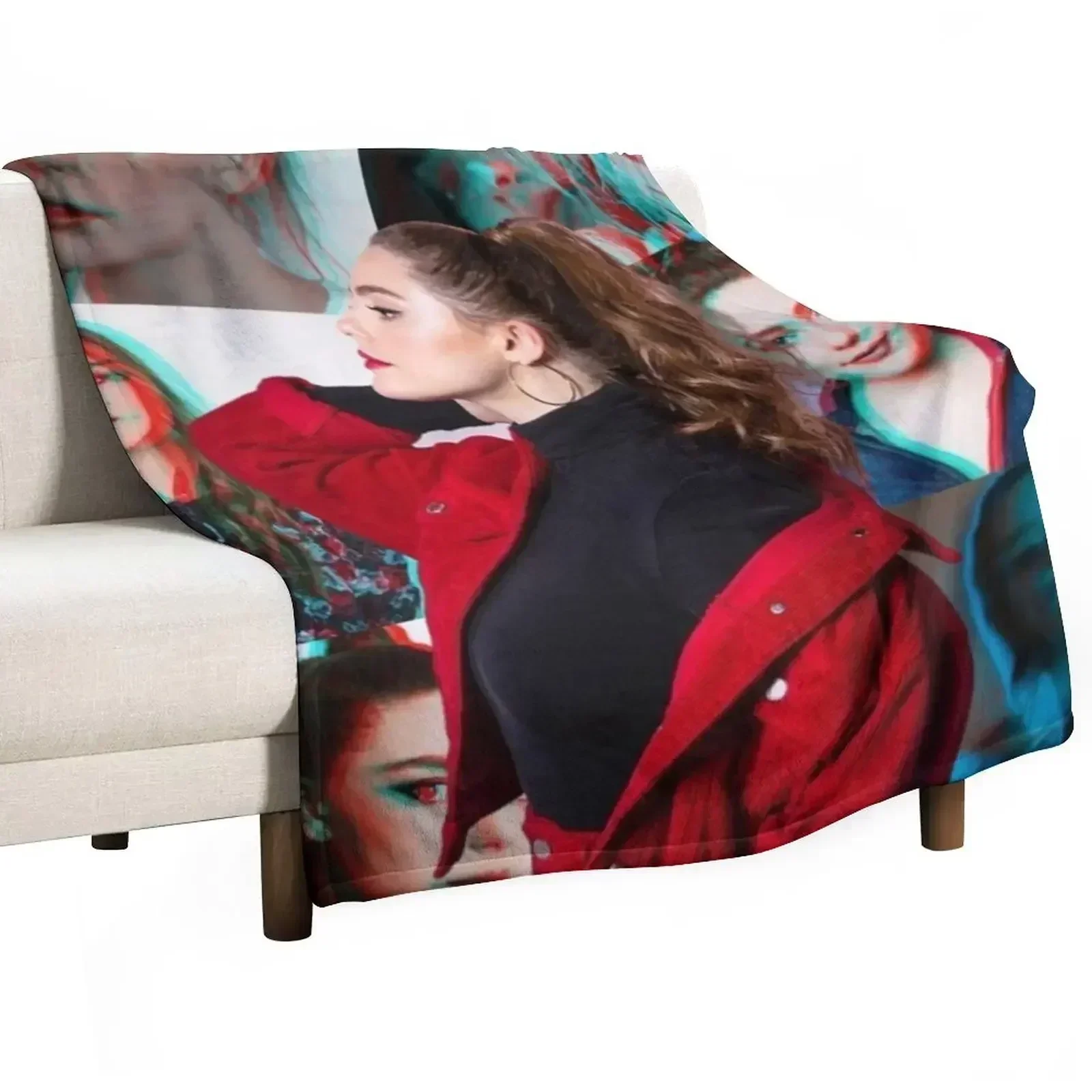 Danielle Rose Russell Throw Blanket Travel Sofa Quilt for winter Hair Hairy Blankets For Bed Blankets