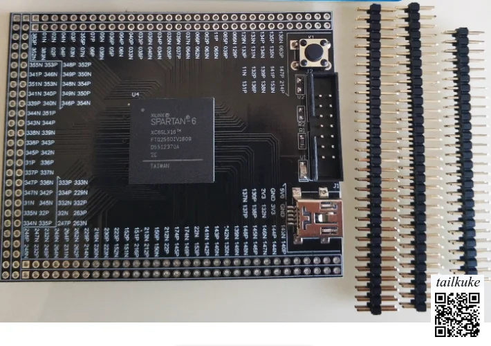 

Плата разработки Xilinx FPGA Spartan6 XC6SLX16 XC6SLX25 Основная плата Минимальная системная плата