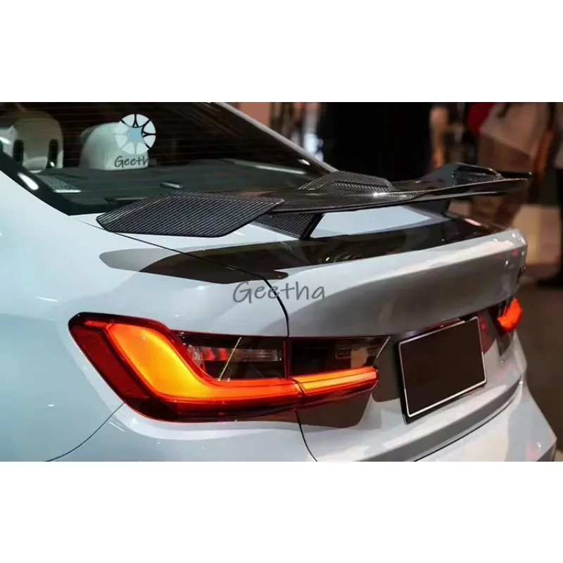 

For Newest Trunk Spoiler ABS Material Tail Wing Glossy Black M3 G80 M4 G82 Spoiler for Bmw