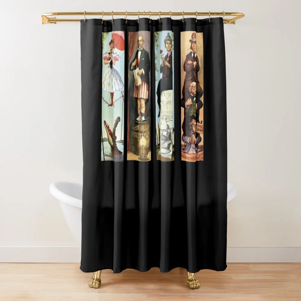 

Haunted Mansion Shower Curtain Bathroom Shower Bathroom And Shower Bath Set Curtain