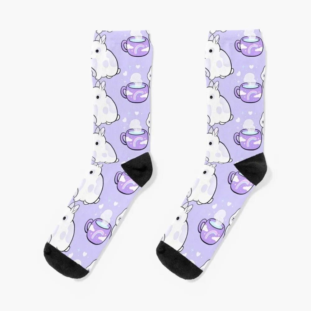 

Happy Tea Bun | Nikury Socks Lots Heating sock Man Socks Women's