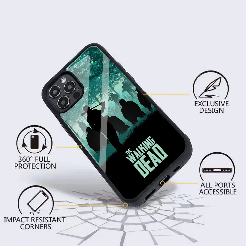 The Walking Dead Phone Case Strong Magnetic For IPhone 15 14 13 Pro Max 11 12 Alex Mirror For Magsafe Wireless Charging Cover