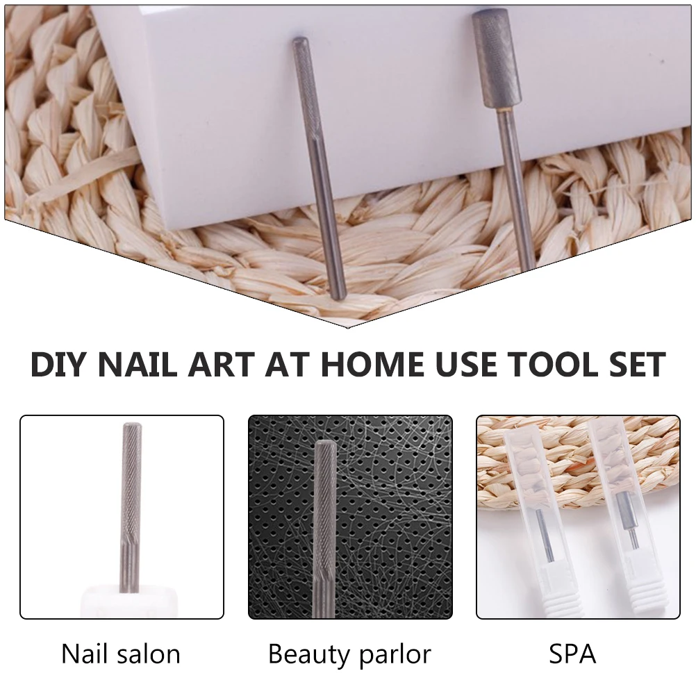 

1 шт., аксессуары для маникюра из вольфрамовой стали, прочная шлифовальная машина, часть для профессионального личного использования, головки для полировки ногтей