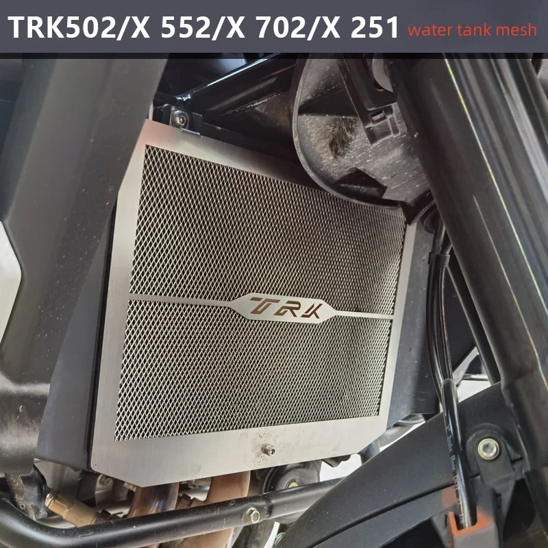 

For BENELLI TRK552/X 502/X 702/X TRK251 Modified Water Tank Mesh Radiator Grill Guard Oil Cooler Guard Protection Cover Set