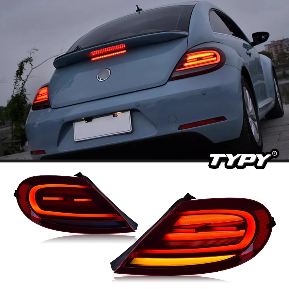 

Car Accessories LED Tail Lamp For VW Beetle 2013-2021 Rear Tail Lights Assembly Start Up Dynamic Light