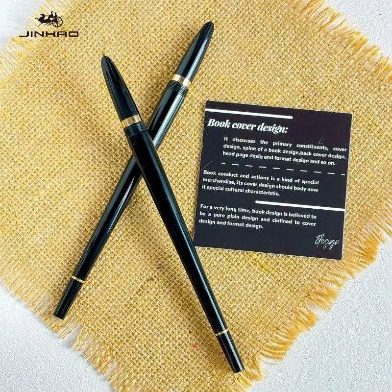 JINHAO 1001 Slender Long-barrel Fountain Pen Hand-drawing for Students and Children Writing Stationery School Office Supplies