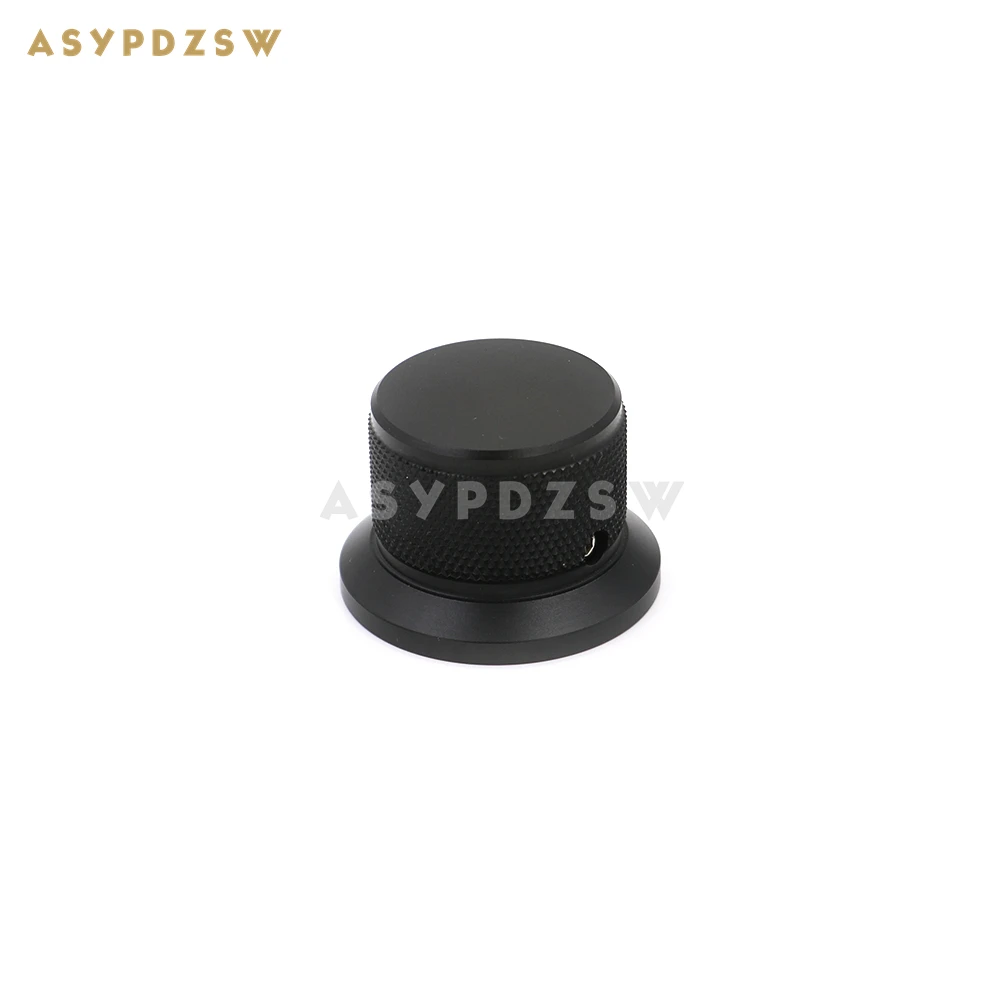 

1 PCS 38*30*25mm Amplifier Volume potentiometer Aluminum knob Knurled Silver/Black/Golden (Optional)