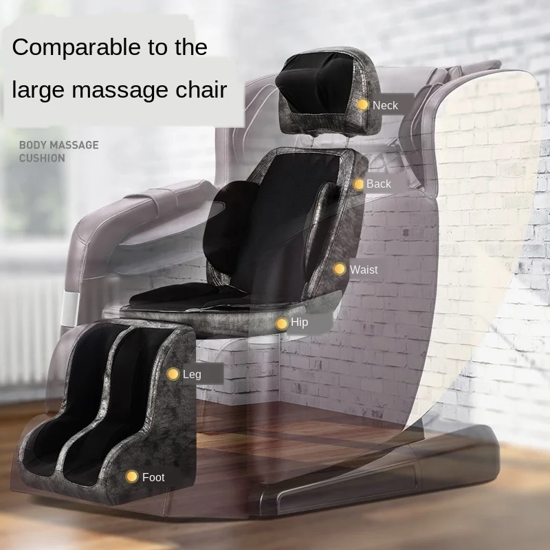Massage Chair Cervical Spine Waist Back Home Full-Automatic Kneading Massager Home Massage Massage Pad 220V