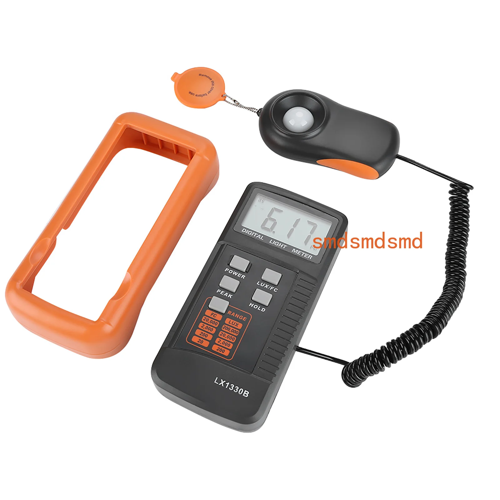 Illumination Tester LX1330B Digital Luxmeter LCD Display Light Meter 0-200 000 Lux Testing Illuminometer Illuminometer Luxmeter