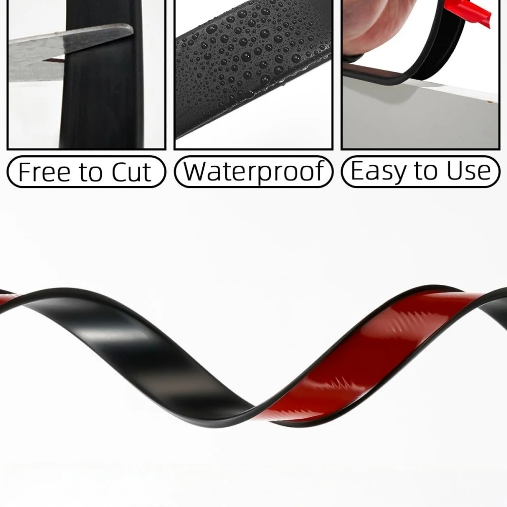 Banda de borde de gabinete autoadhesiva en forma de U, 18mm x 5m/10m, perfecta para protección de bordes de armarios, restauración de tableros de madera, 1 ud.