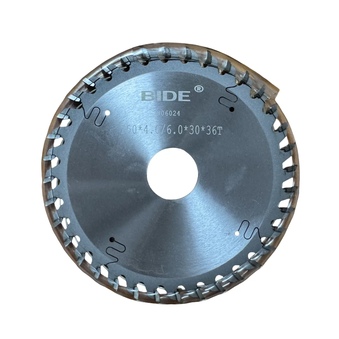 

D150 Woodworking Slotting Saw Thickened Alloy Density Board Silent Durable Saw Blade Tool with Various Thicknesses