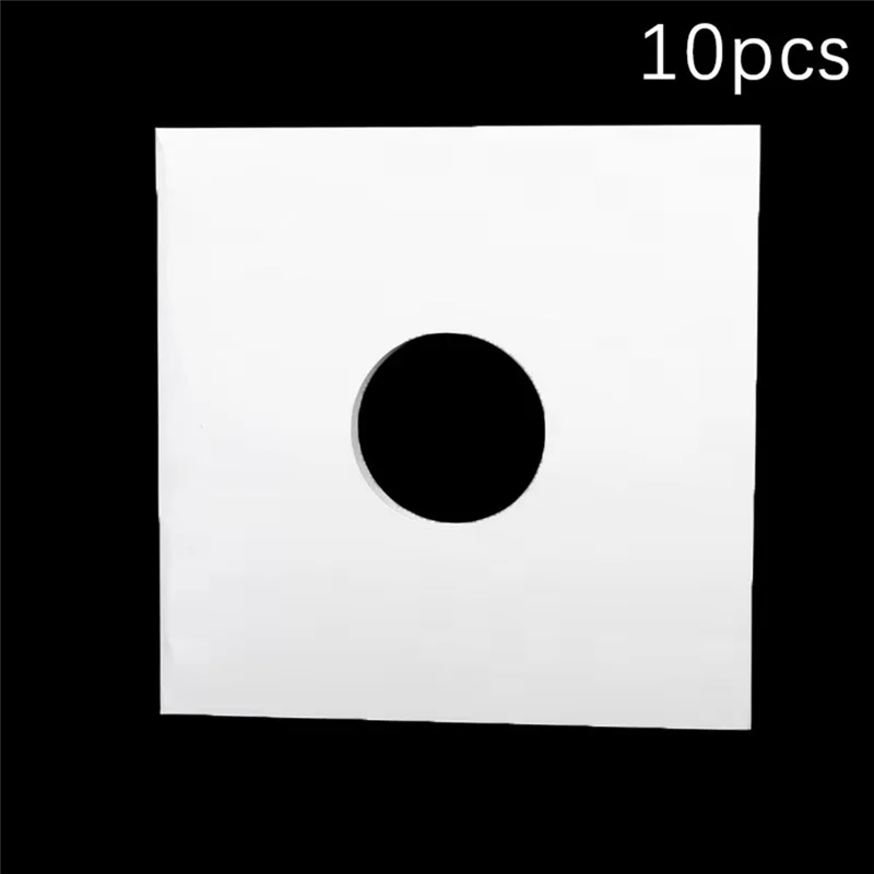 A95Q-10Pcs واقية لأكمام تسجيل الفينيل-ألبوم LP يغطي أكياس تخزين ورق الكرافت المركبة للفينيل
