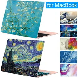 Funda para Macbook Air M2 13 M1 Pro 13 14 M3 15 16 Mac carcasa dura Funda Retina A2681 A3113 A2941 A2992 cubierta de accesorios para ordenador portátil 2023