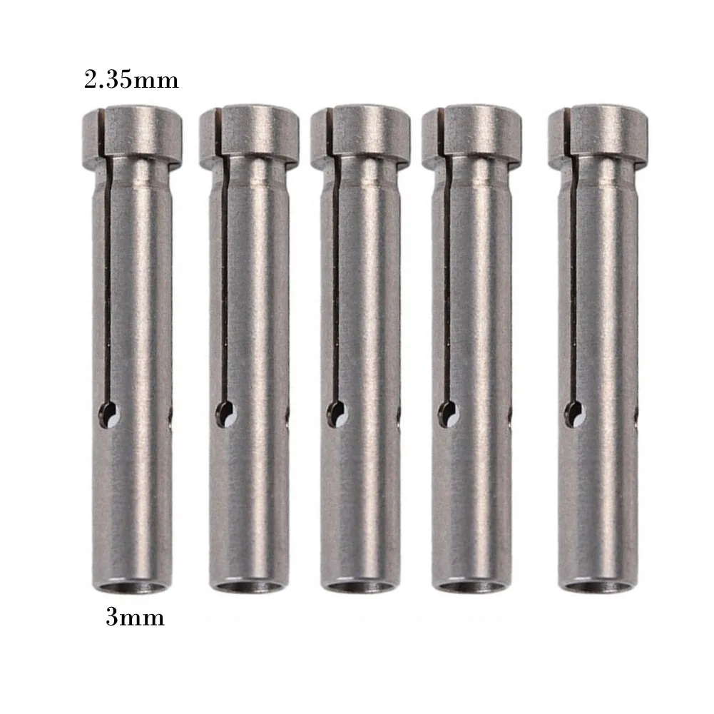5 ADET CNC Gravür Chuck Matkap Dönüştürücü 3mm ila 2 35mm Shank için Hassas Sıkma ve Çalışmada Stabilite