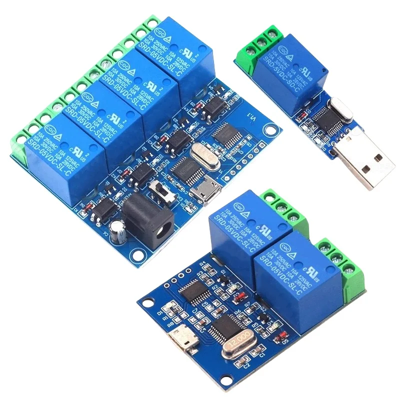 LCUS-1 tipo 1 canale porta seriale del computer modulo relè di controllo USB modulo interruttore PLC LCUS-2 tipo 2 canali 8