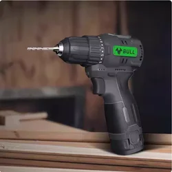 Bull 20V electric drill rechargeable cordless screwdriver lithium battery household industrial multifunctional power tool