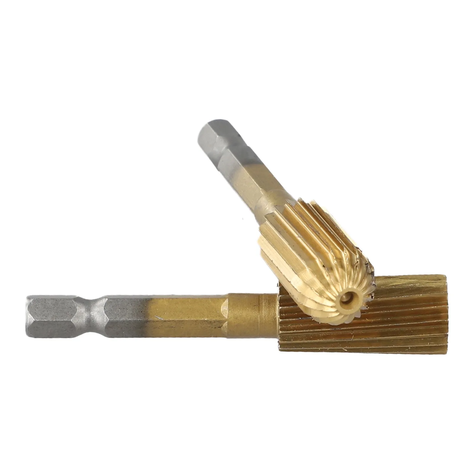 5個入り-1-4インチシャンク-超硬バーブ-ロータリーファイル-ロータリーラスプカッター-金属・木材彫刻・彫版・研磨・穴あけ用ビット