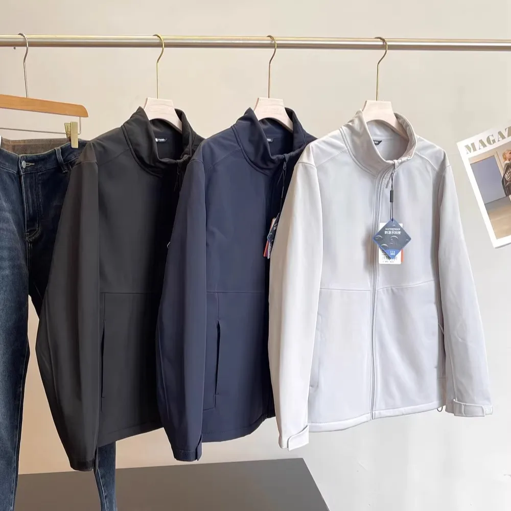 

Outstanding Performance Qui Heating Fce Tee-Proof Soft ell Jaet Autumn Winter Outdoor Warm Stand Collar Coat