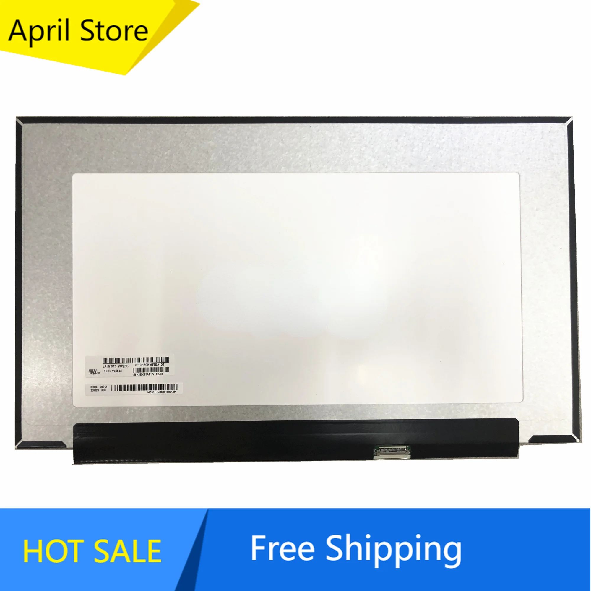 

LP156WFC-SPF3 LP156WFC SPF3 15.6" IPS Laptop LCD LED Screen Replacement 1920*1080 EDP 30 Pins