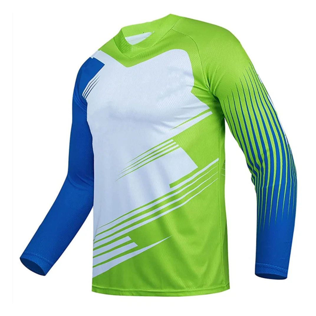 

Downhill Jersey New Cycling Shirt Mountain Bike Wear Motorcycle Long Sleeve Quick Dry Custom MTB Jersey Racking Off Road Tops