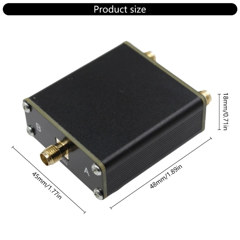 10W Manual Antennas Switches RF Swapping, for Amateur Radio Communication Dropship