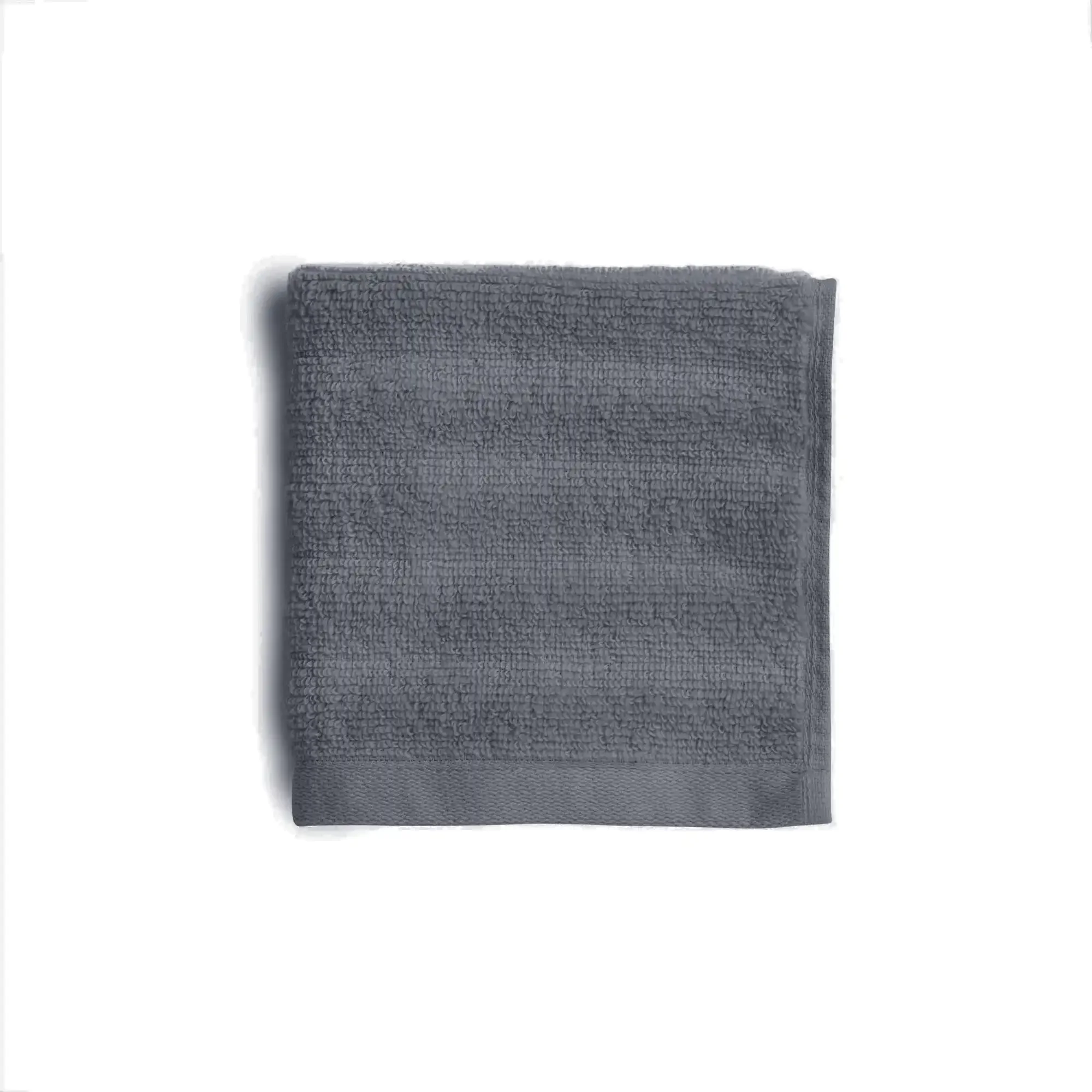 

Textured Washcloth, 12" x 12", Grey