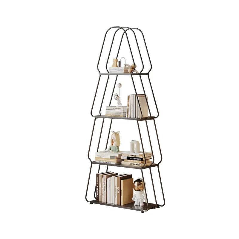 Bookshelf creative living room home multi-layer floor bookcase