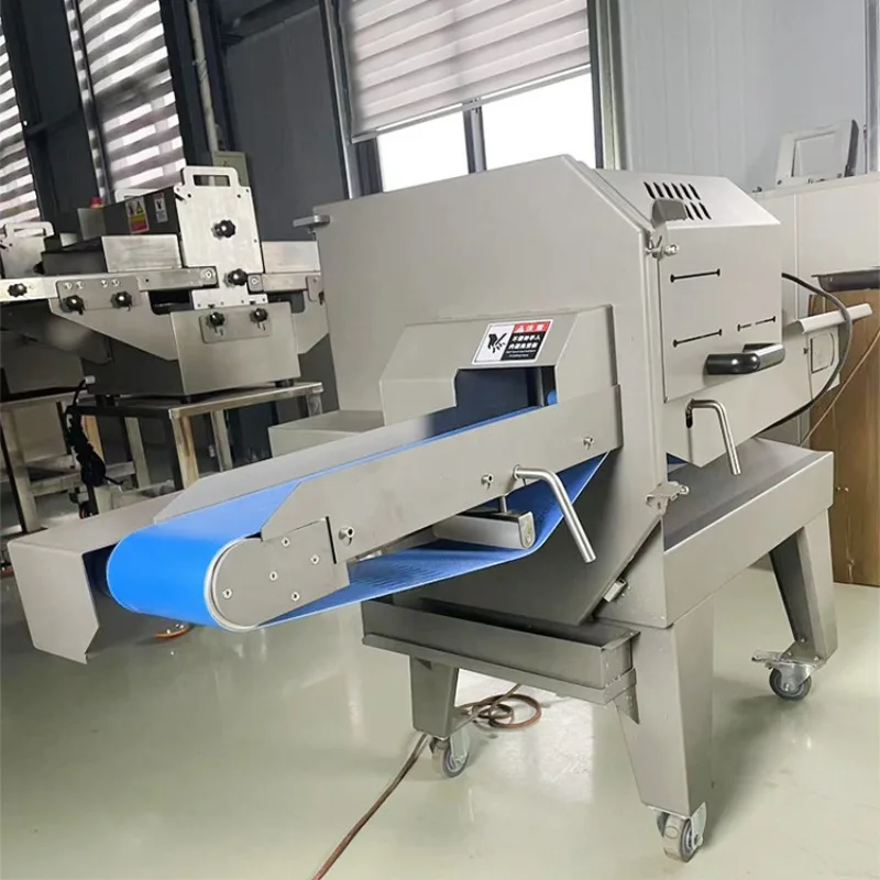 China Factory Cooked Meat Slicing Machine/ Beef Pork Ham Slicer/ Industrial Meat Cutting Machine Meet Slicing Machine