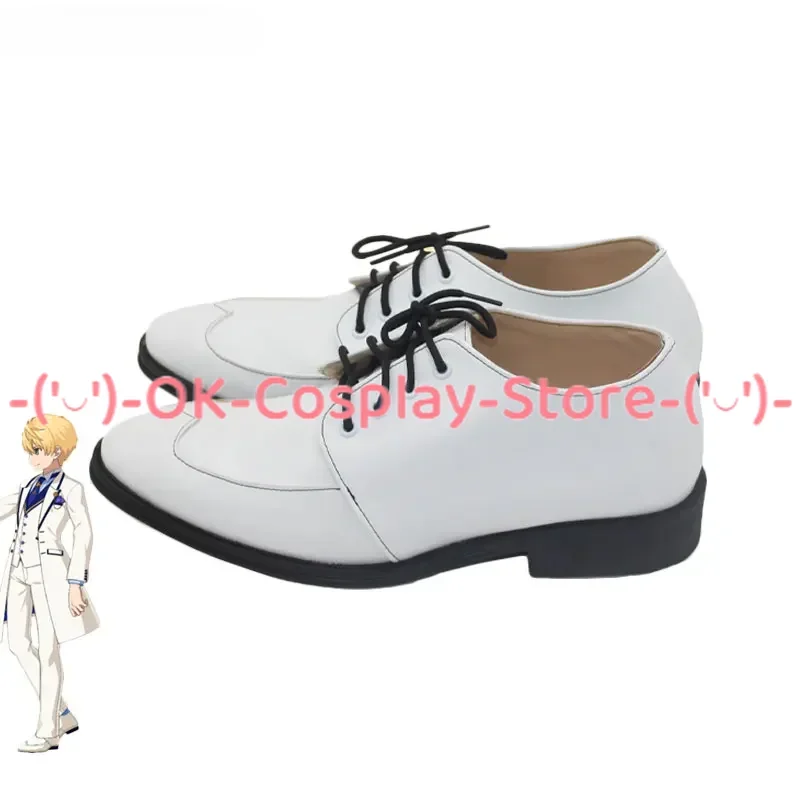 Arthur pendragon cosplay sapatos jogo fgo cosplay prop sapatos de couro do plutônio botas de carnaval de halloween feito sob encomenda