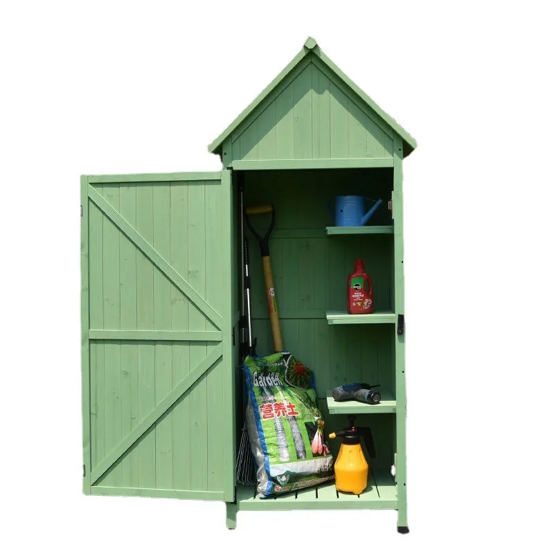 Wooden Garden Tool Shed Storage Customized Prefab for Outdoor Child Play House Utility Room Hovel Waterproof OEM ODM Anti-sun