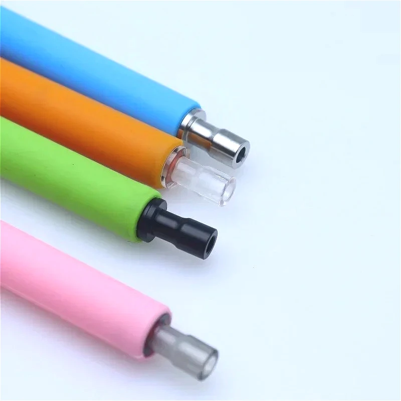 1 قطعة 510 فوهة بالتنقيط دبلومات مسطحة من الفولاذ المقاوم للصدأ وصلة قش بلاستيكية