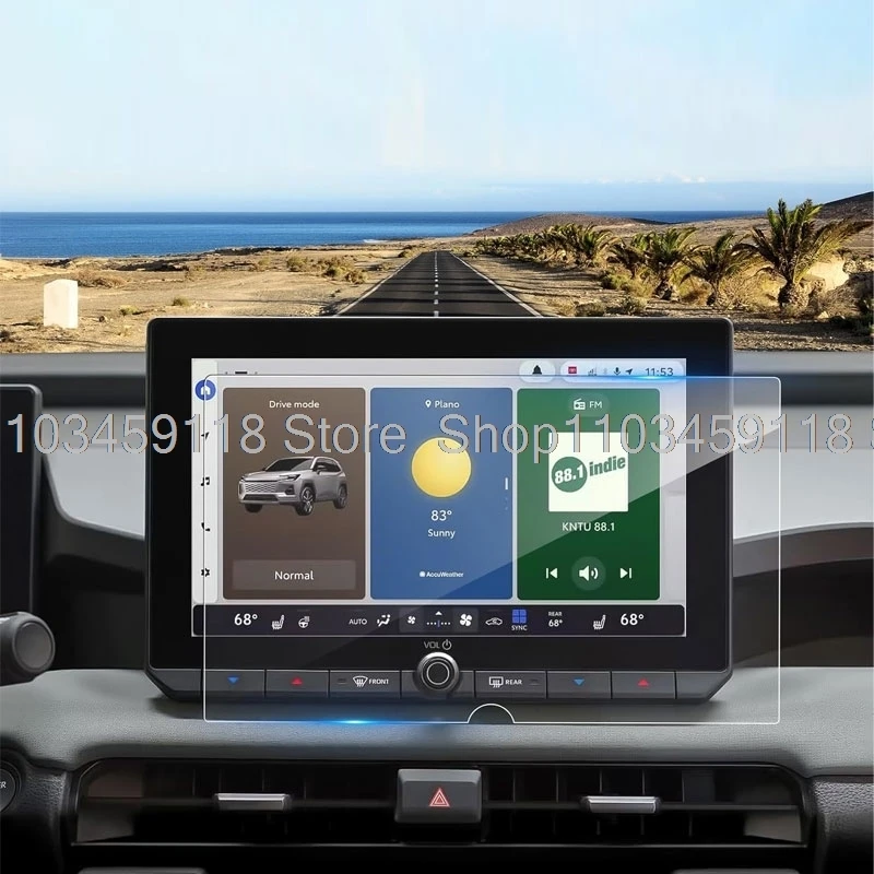  Screen protector Tempered Glass for Toyota RAV4 2026 10.5inch or 12.9inch car radio GPS Navigation anti-scratch accessories