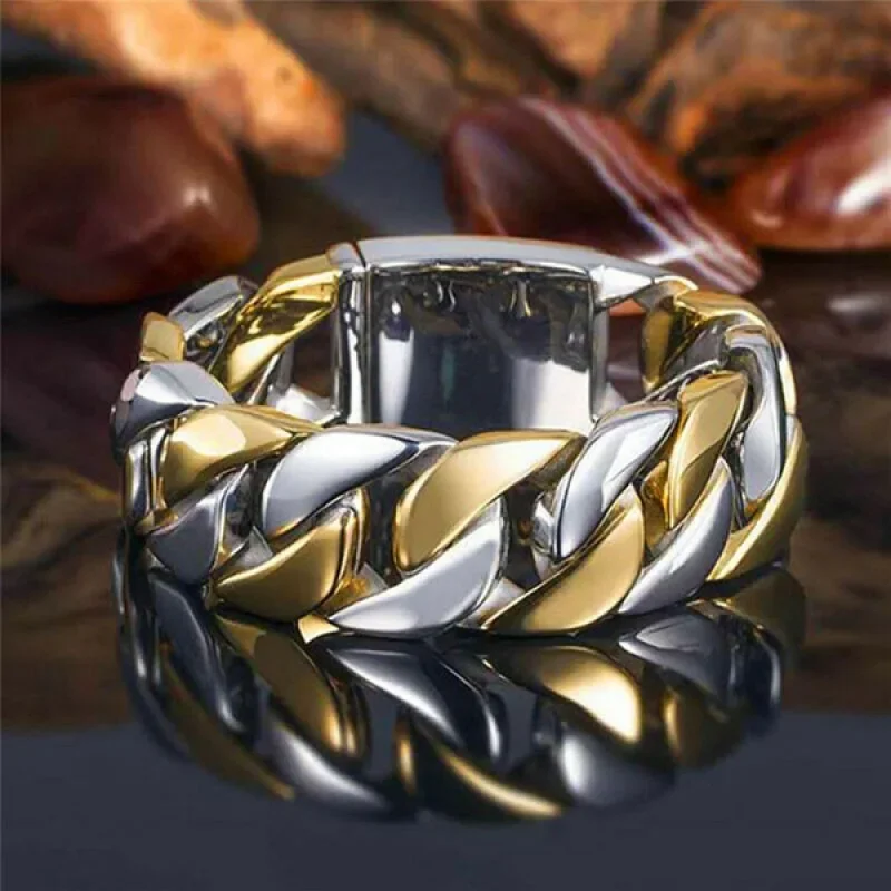 Punk Metal Ring Cheap Jewelry Accessories Wholesale Jewelry Men's Rings Halloween Men's Rings Cool Things Thick Rings