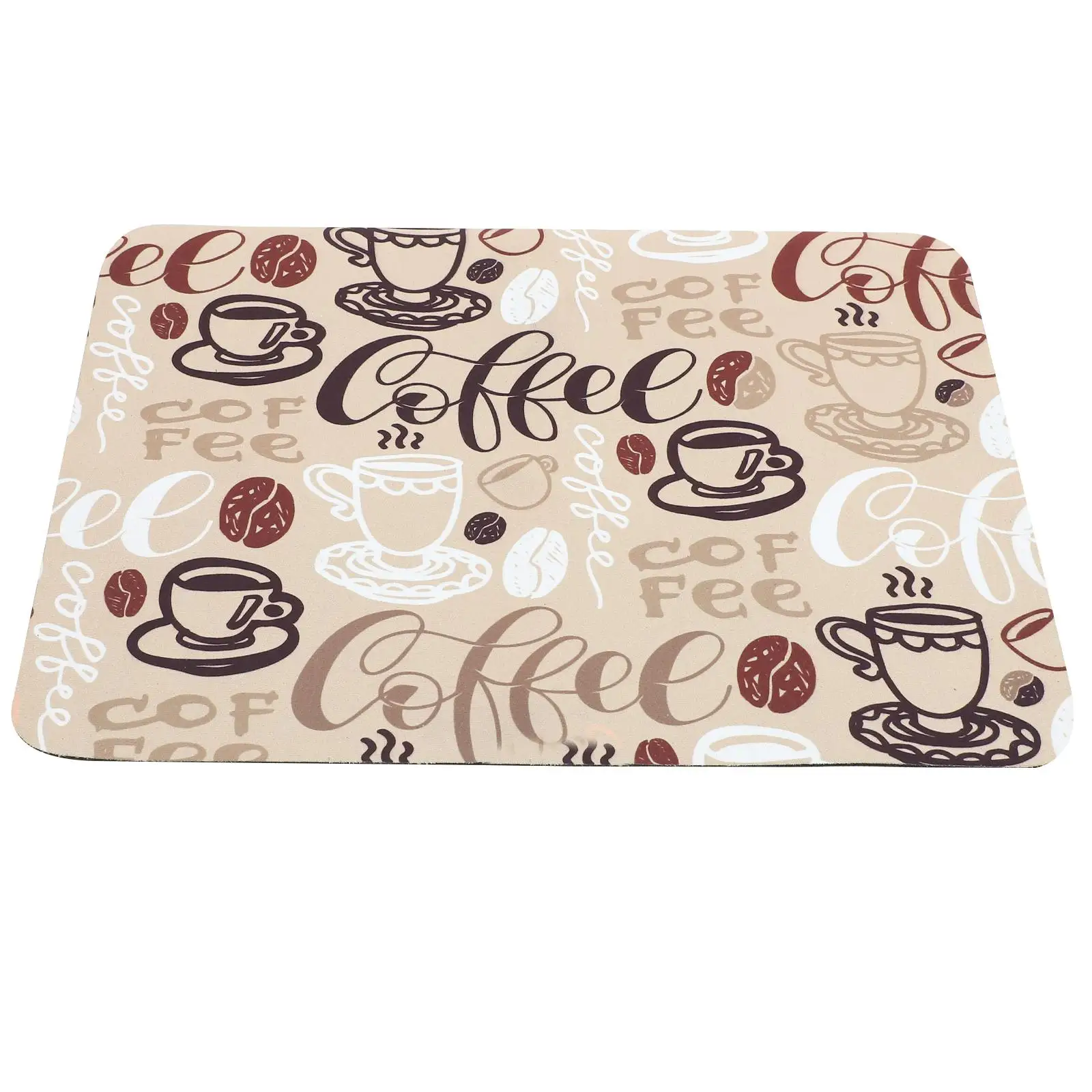 

Coffee Maker Mat Insulation Pad Non Slip Super Absorbent Kitchen Countertop Bar Drip Protection Anti Vibration Water