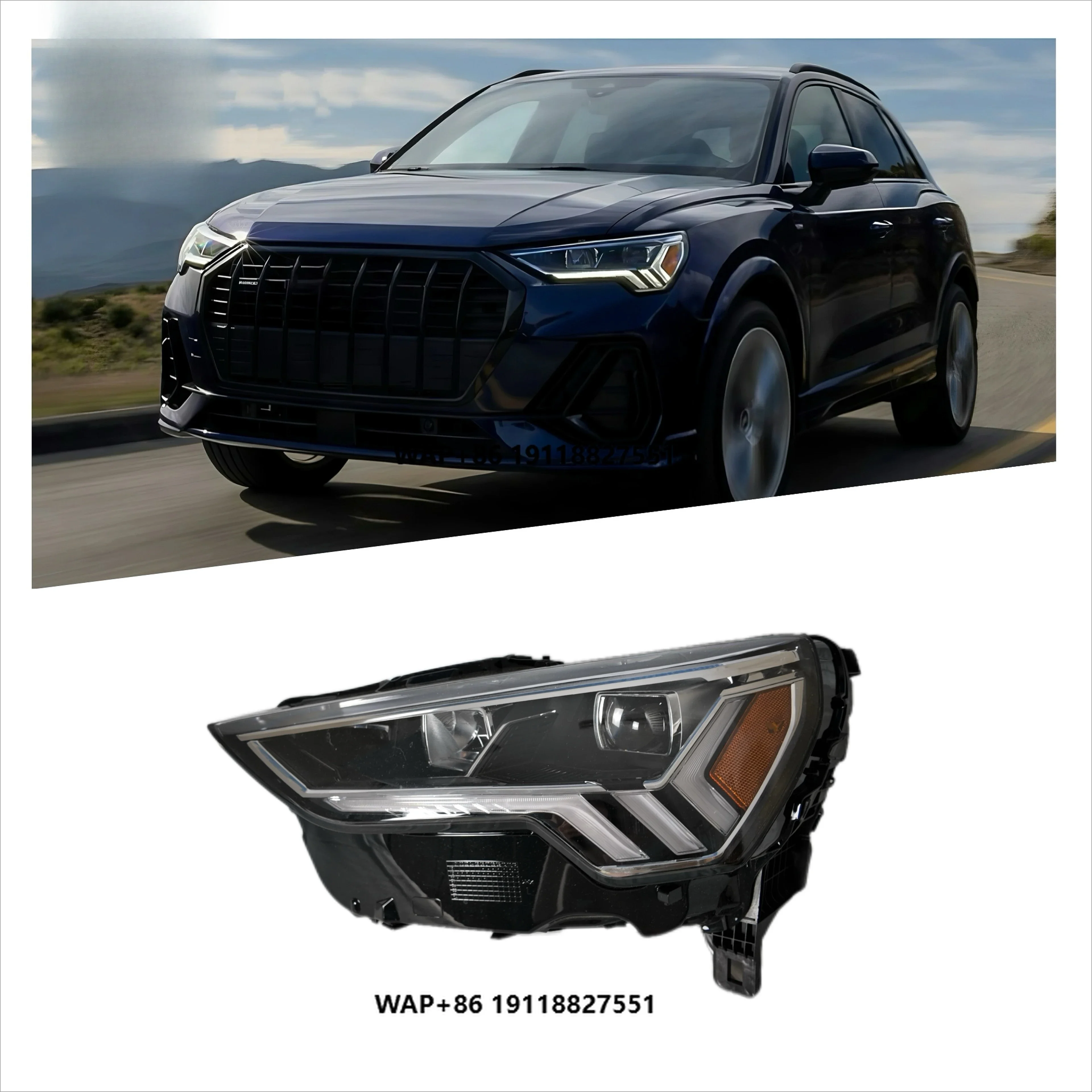OEM LED Headlight LH Left Driver Side for  2019-2023i Q3 Series