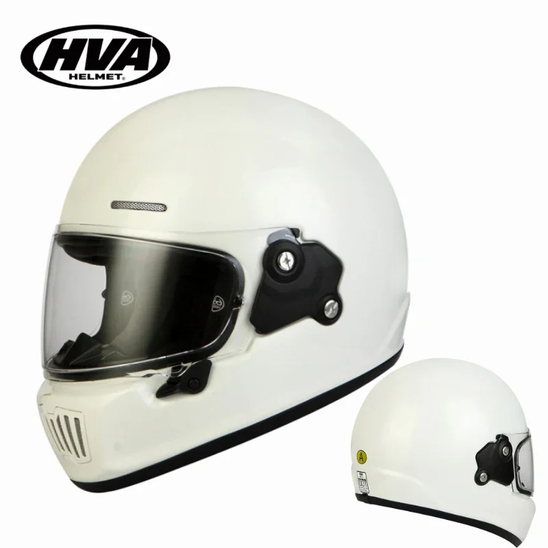 

Motorcycle Helmet ABS Bright white Helmet Transparent Lens Suitable for Autumn and Winter Riding Full Helmet for Men and Women