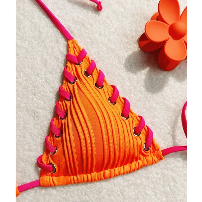 Bikinis sexis de verano para mujer, trajes de baño para mujer, ropa de baño Push Up, trajes de baño, conjunto de Bikini brasileño, ropa de playa, bañista para piscina