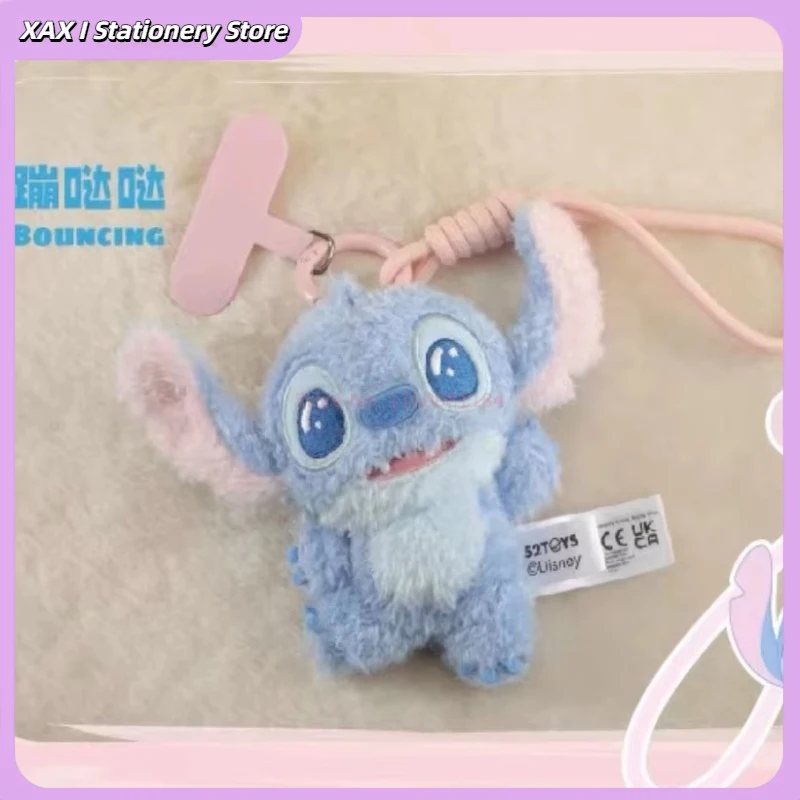

‌Official 52toys Disney Stitch Mood Series Plush Phone Strap & Keychain Blind Box Mystery Cute Figure Collectible Anime Gift