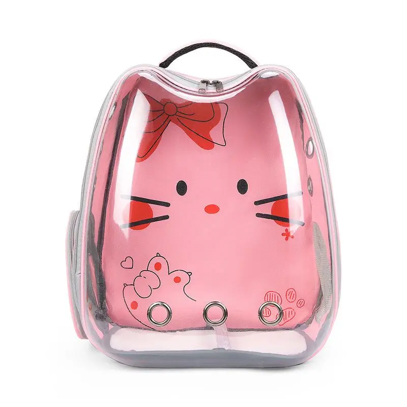 Cat pet backpack shoulders cool high value hard shell breathable