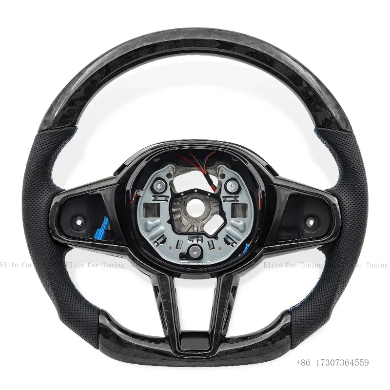 

Руль M Sport для BMW G01 G05 G20 G21 G80 G81 G22 G23 G26 G29 G30 G32 G87 F40 F44 M340i M440i 330i, автомобильные аксессуары