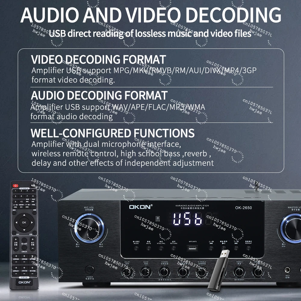 

Высококачественная напольная акустическая система для домашнего кинотеатра, профессиональная караоке-система KTV, стереосистема с двумя 8-дюймовыми деревянными вуферами для дома