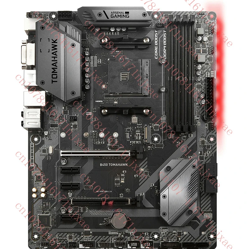 

Игровая материнская плата для MSI B450 TOMAHAWK AM4 поддерживает 3600 3950X DDR4 64 ГБ.